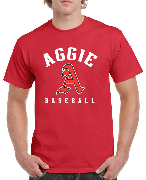 AGGIE A BASEBALL TEE