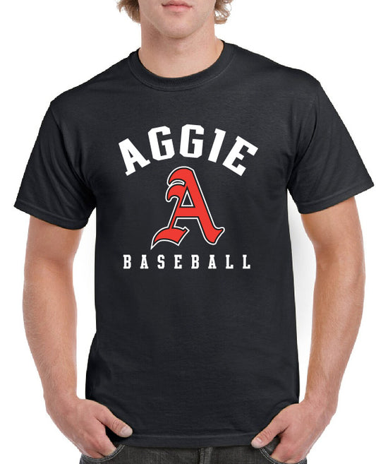 AGGIE A BASEBALL TEE