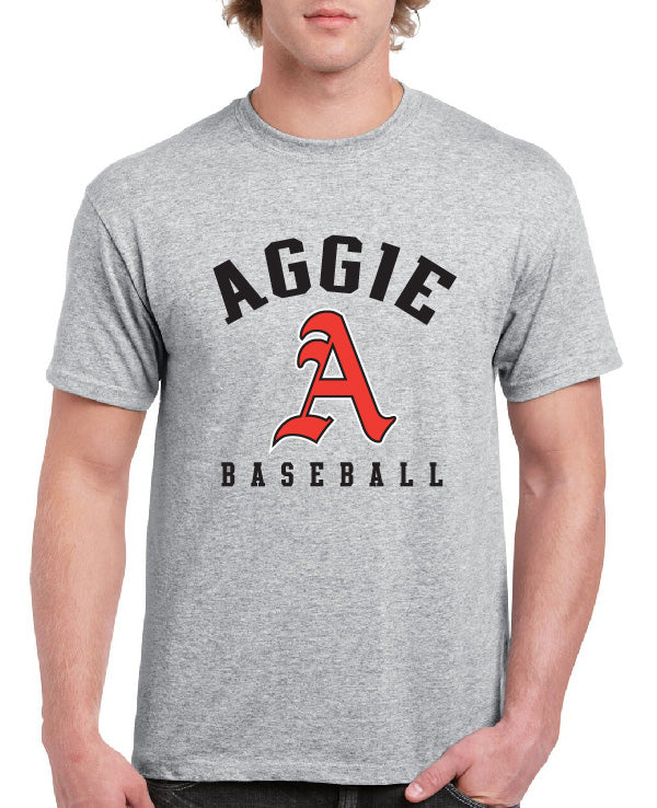 AGGIE A BASEBALL TEE