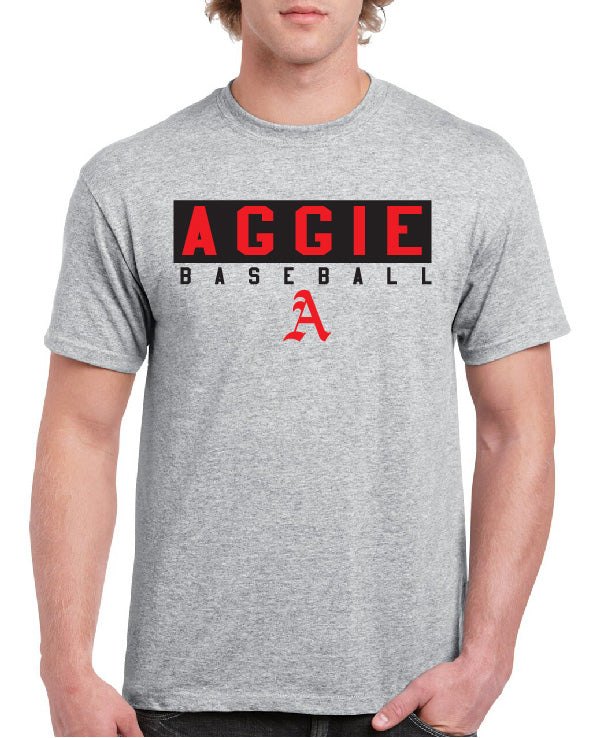 AGGIE A BASEBALL TEE