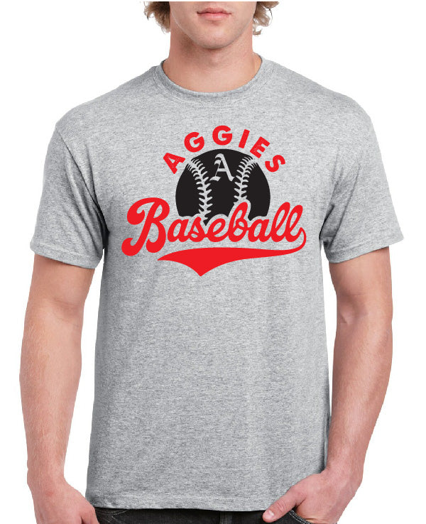 AGGIES LARGE BASEBALL A TEE