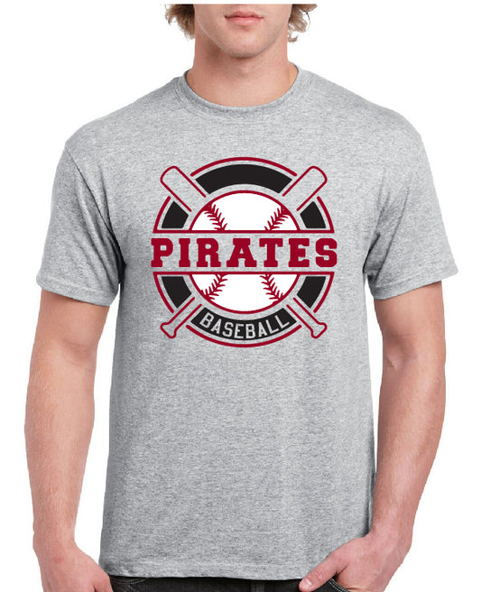 PIRATES BASEBALL CIRCLE TEE