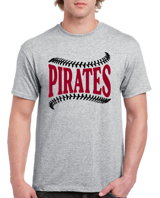 PIRATES BASEBALL OUTLINE TEE