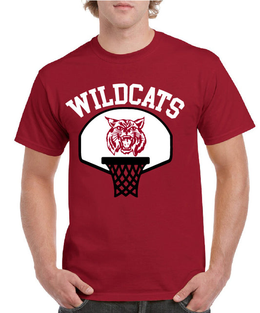 WILDCATS BASKETBALL HOOP TEE