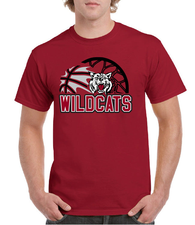 WILDCATS BASKETBALL TEE