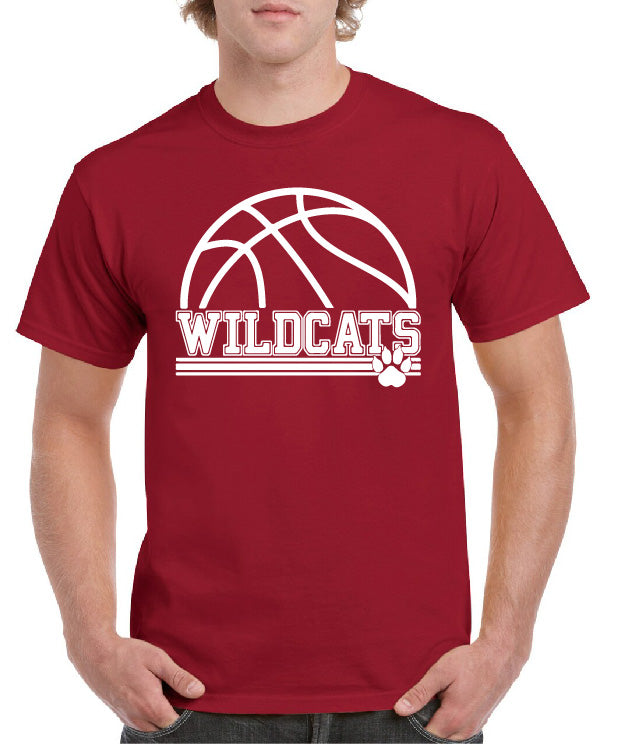 WILDCATS BASKETBALL TEE