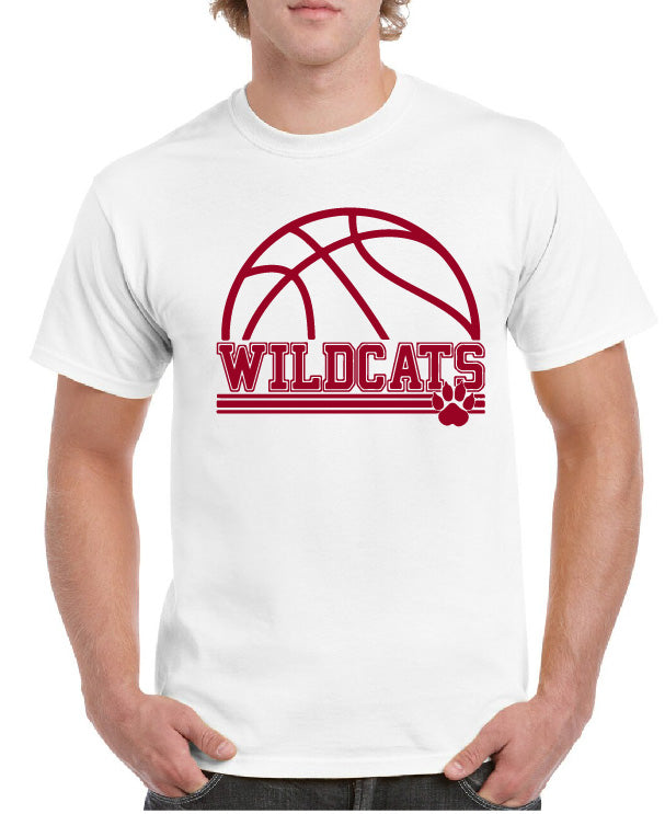 WILDCATS BASKETBALL TEE