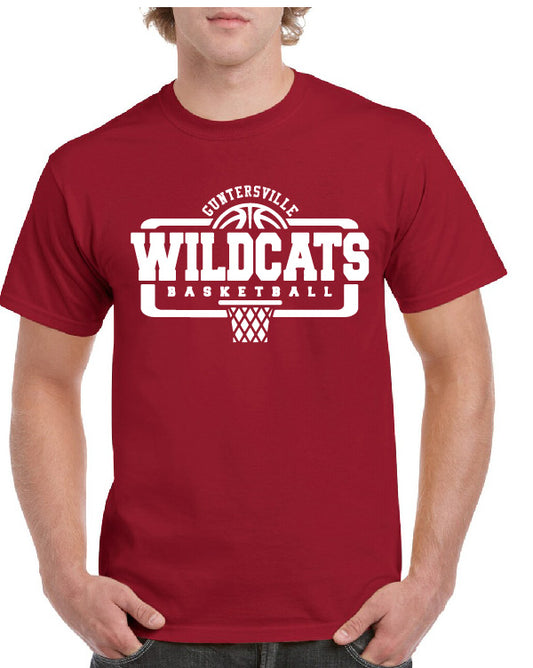 Guntersville Wildcats Basketball Tee