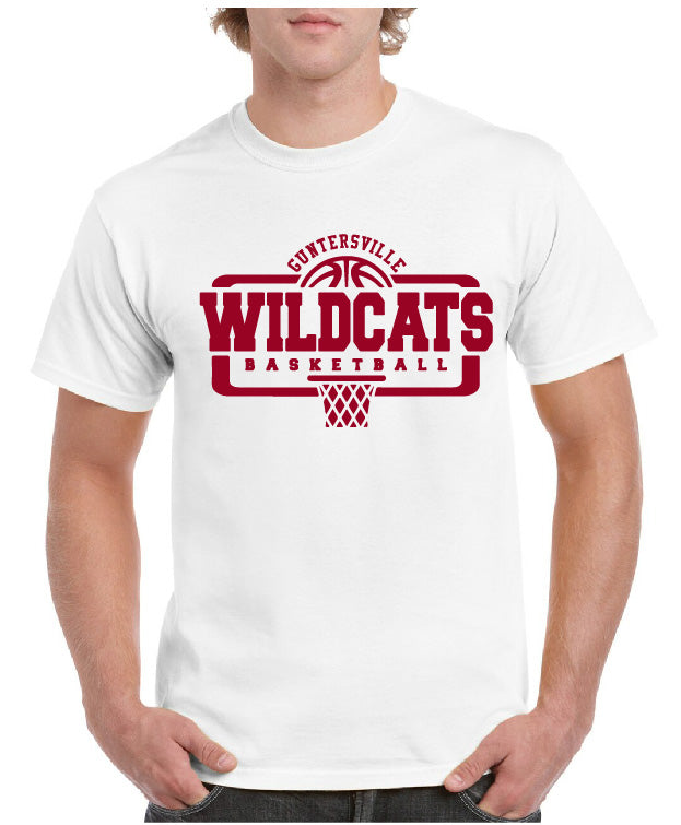 Guntersville Wildcats Basketball Tee