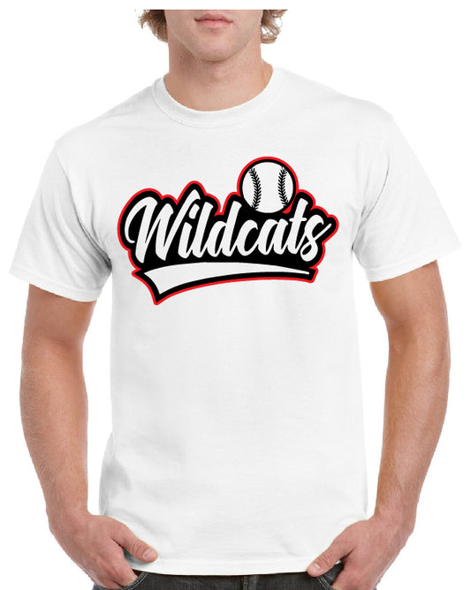 Wildcats with Baseball Tee