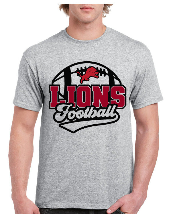 LIONS SCRIPT FOOTBALL TEE