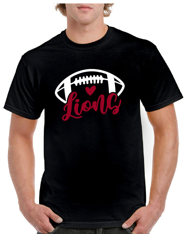 LIONS LOVE FOOTBALL TEE