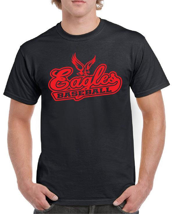 EAGLES LOGO BASEBALL TEE